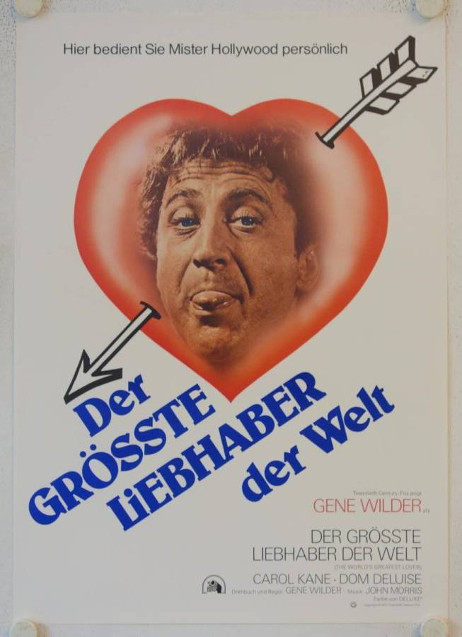The Worlds greatest Lover original release german movie poster